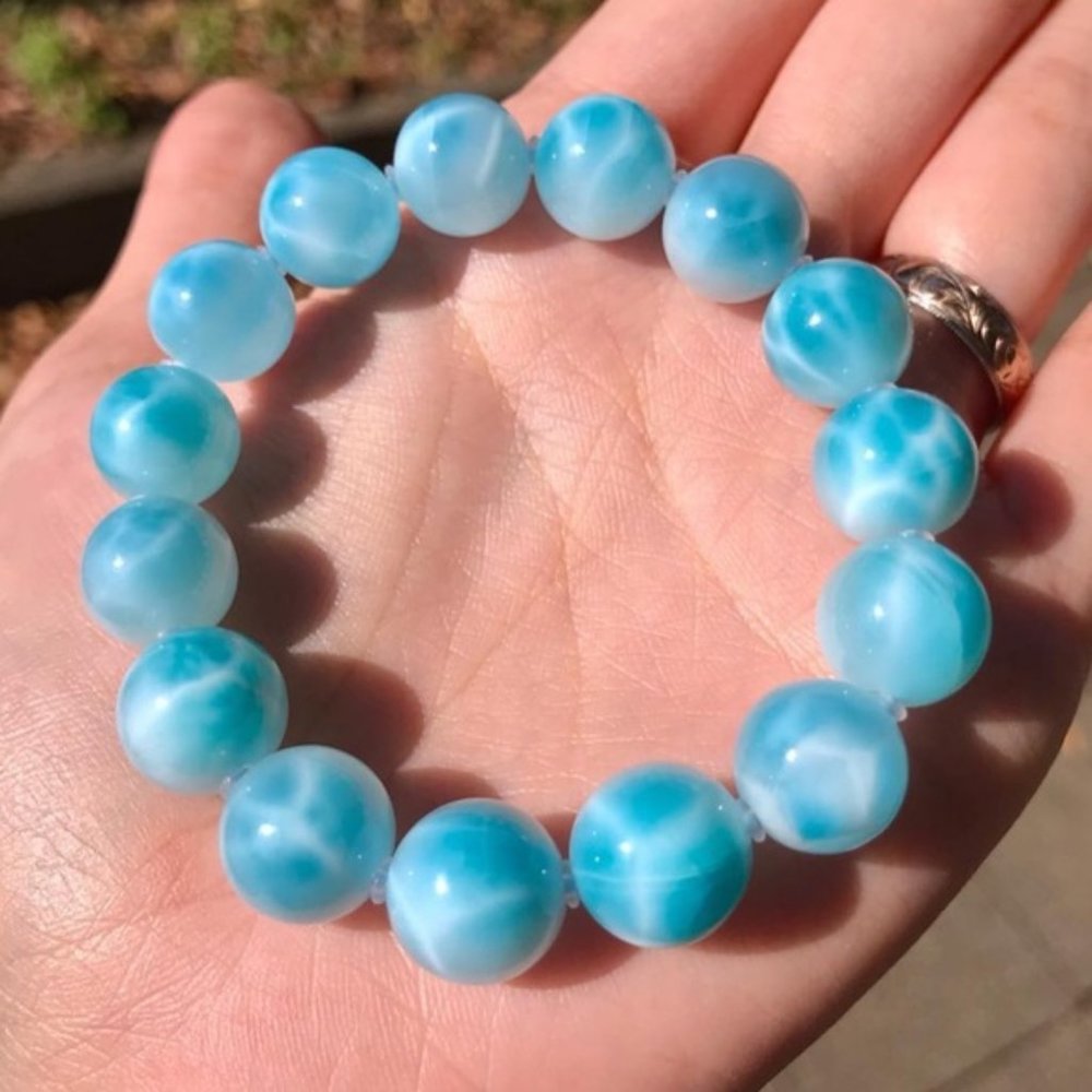 Larimar bracelet